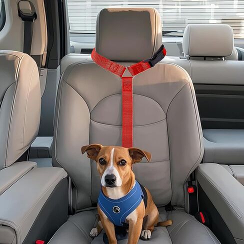 Nylon Pet Car Seat Belt Leash, Adjustable Dog Safety Harness for Car Travel, Vehicle Pet Restraint Leash for Dogs in Saudi Arabia