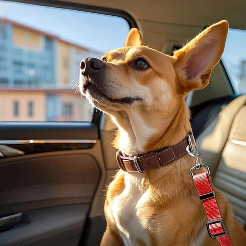 Nylon Pet Car Seat Belt Leash, Adjustable Dog Safety Harness for Car Travel, Vehicle Pet Restraint Leash for Dogs in Saudi Arabia