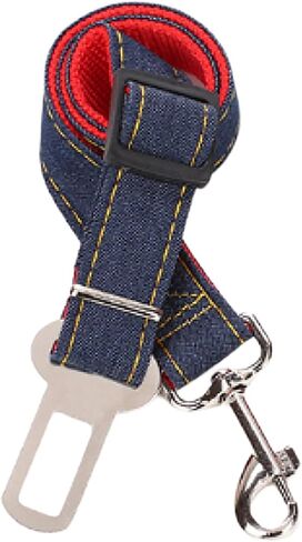 Adjustable Pet Seatbelt Leash for Car Dog Travel Harness Safety Leash Secure Car Restraint for Dogs and Pets in Saudi Arabia