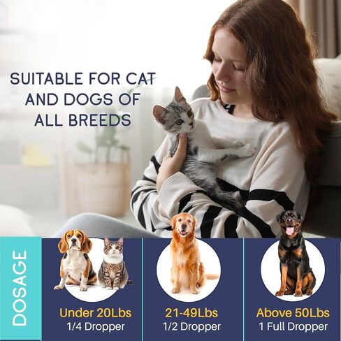 Hemp Oil for Dogs Cats (3 Pack) Organic Helps with Аnxiеty, Calming, Pain Relief, Sleep, Arthritis, Seizures Support Pet Supplement for Smal & Large Pets with Omega 3-6-9 Oil Fast Results Made in USA in Saudi Arabia