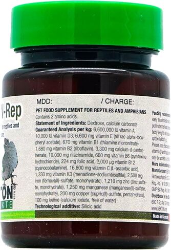 Nekton-Rep Vitamin Mineral Supplement for Reptiles, 35gm in Kuwait