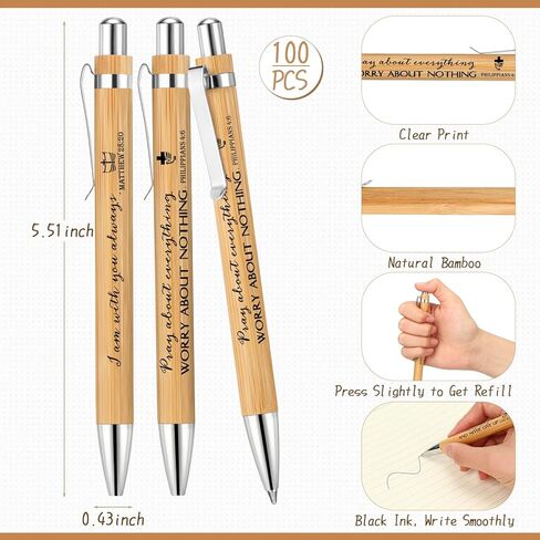 Fuutreo Christian Gift Notebooks Bible Verse Prayer Journals Religious Inspirational Notebook Scripture Mini Pocket Notepad Bible Ballpoint Pen Bible Study Gifts for Church Men Women(60 Pcs) in Kuwait