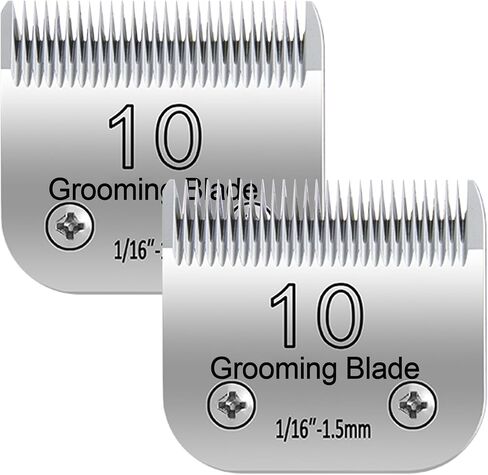50# 0.2mm 1/125" Blade, Pet Grooming Clipper Replacement Blades, Detachable Blade Compatible with andis/wahl/Oster Dog Clippers (S50) in Saudi Arabia