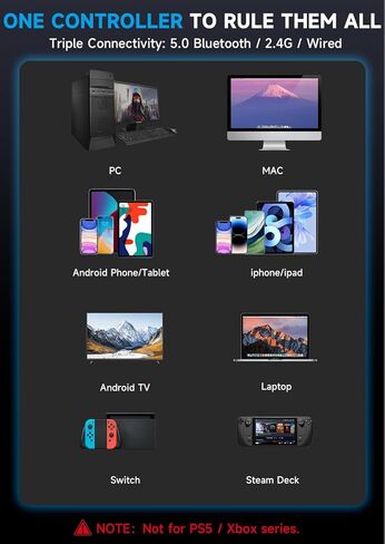 وحدة تحكم الألعاب AOC متوافقة مع الكمبيوتر/iOS/Windows in Kuwait
