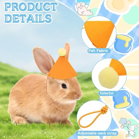 36 Pack Mini Party Hats with Sequins Puppy Felt Paper Hats for Birthday Small Dog Cats Rabbits Stuffed Animals Dolls Adjustable Headband Birthday Caps Pet Grooming Costume Accessories in Saudi Arabia