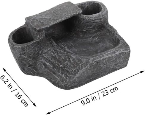 VICASKY Turtle Basking Platform Resin Climbing Rock for Reptiles and Aquariums Durable Basking Ramp for Tortoises Habitat Decor and Exercise Space for Pets in Saudi Arabia