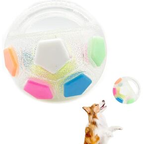 Calming Ball with Handle,Pet Dog Football Shape Toy,Interactive Ball for Dogs Playing,Water Play,Training & Outdoor Games,Floating Fetch Balls for Anxiety Relief in Small Medium Large Dogs​ in Kuwait