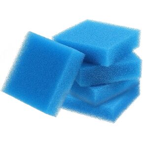 6 Pack Fish Tank Cleaning Sponge Aquarium Glass Sponge Cleaner Aquarium Cleaning Tools Fish Tank Scrubber for Glass Algae Scrubber for Fishes Tanks Wall Cleaners (Blue) in Kuwait