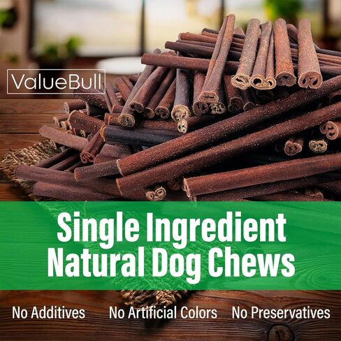 ValueBull Collagen Sticks for Dogs, 12 Inch Thick Chews, Natural Long-Lasting Dog Treats, 50 Count Bulk Pack - Supports Joints, Skin & Coat with Chondroitin & Glucosamine in Kuwait