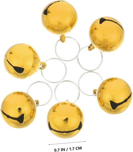 Charm Pet Collar Bells Crisp Sound for Dogs and Cats Easy to Install Decorative Pendants for Pet Collars in Saudi Arabia