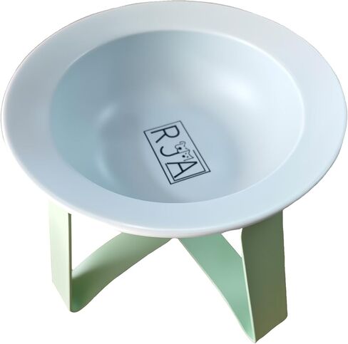 Elevated Pet Bowl, Non-Skid Tilted Anti-Spill Cat Food and Water Dish for Neck Relief, Raised Feeder for Cats and Small Dogs (Purple) in Saudi Arabia