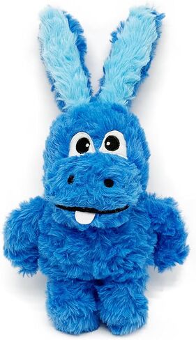 Donkey Squeaky Dog Toys to Keep Them Busy, Stuffed Plush Dog Birthday Toy Crinkle Pet Puppy Tug Toy for Small Medium Large Dogs(Blue) in Saudi Arabia
