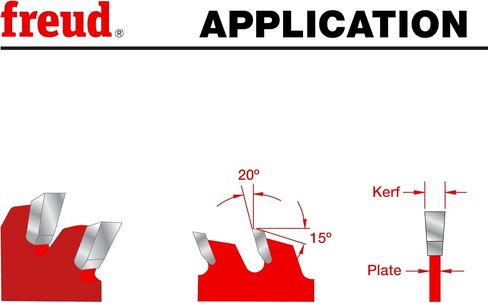 Freud LM72M008: 8" x 24T Heavy-Duty Rip Blade in Saudi Arabia