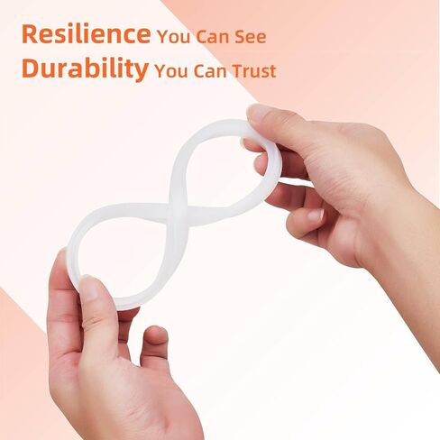 سدادة حشية احتياطية لحشو السجق لصانعي السجق الرأسي والأفقي سعة 3 و5 و7 لتر، متوافقة مع قطع غيار VEVOR وHakka وWeston (عبوة من قطعتين) in Kuwait