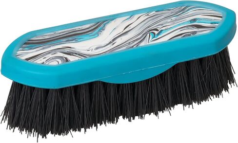 Weaver Livestock Lg Groom Brush, Blue Marble in Saudi Arabia