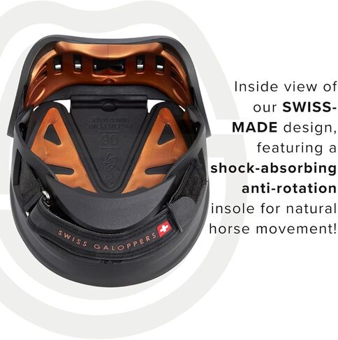 SG Boot Kit Pair - Premium Durable TPU Hoof Boots All-Year Trail Riding Protection, Sizes 3-8 in Saudi Arabia