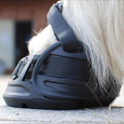 SG Boot Kit Pair - Premium Durable TPU Hoof Boots All-Year Trail Riding Protection, Sizes 3-8 in Saudi Arabia