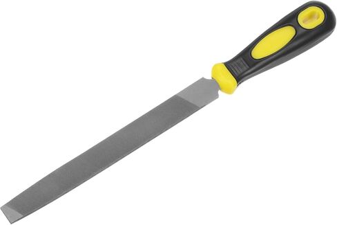 HARFINGTON Horseshoe File 6 Inch 3mm High Carbon Steel Single Cut Flat Hand Rasp File with Plastic Handle for Deburring and Removing Material in Saudi Arabia