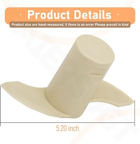 شفرة العجين DLC-019ATX-1 متوافقة مع سلسلة معالج الطعام Cuisinart 14 كوب DFP-14، تناسب DFP-14، DFP-14BCN، DFP-14BCWN، DFP-14BCHN والمزيد in Kuwait