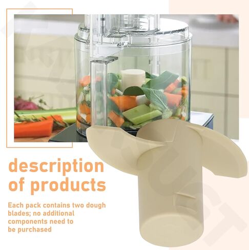 شفرة العجين DLC-019ATX-1 متوافقة مع سلسلة معالج الطعام Cuisinart 14 كوب DFP-14، تناسب DFP-14، DFP-14BCN، DFP-14BCWN، DFP-14BCHN والمزيد in Kuwait