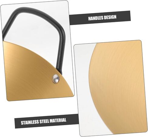 Stainless Steel Stir Fry Pan Griddle Pan Dry Pot Household Kitchenware Easy to Clean in Kuwait