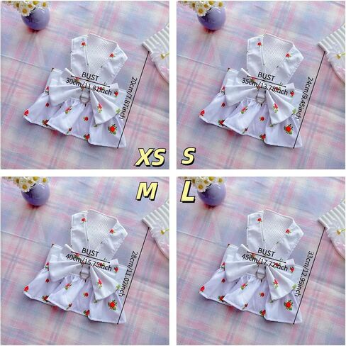 Pet Flower Print Sleeveless Dress with Bow and Mesh Lining in Saudi Arabia