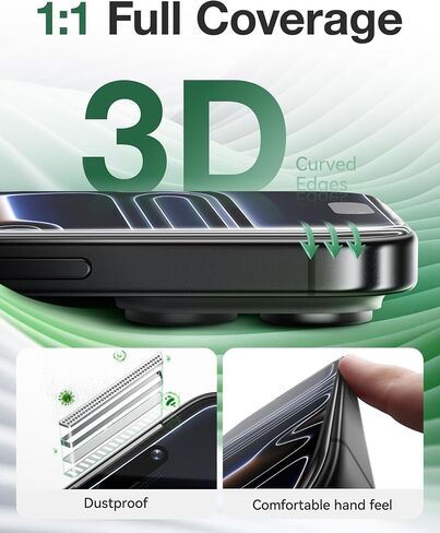 واقي شاشة NIMASO لهاتف iPhone 18 Pro Max/17 Pro Max مقاس 6.9 بوصة، عبوة واحدة in Kuwait