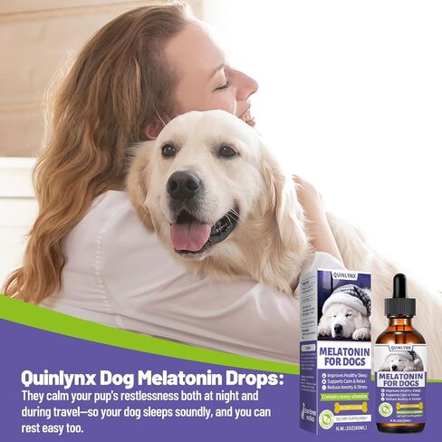Melatonin for Dogs,Dog Sleep Aid,Calming for Dogs,Helps Restful Sleep, L-Theanine,Promotes Overall Well-Being,Multiple Vitamins,Suitable for All Dog,100% Natural in Saudi Arabia