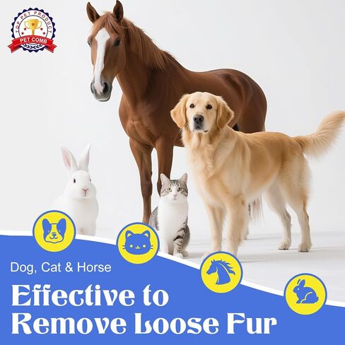 Self Cleaning Dog Brush for Shedding - Bristle Brush and Long/Short Needles Design, Skin Friendly, Slicker Deshedding Dog Brush, Hair Removal for Long & Short Haired Pets (Purple) in Saudi Arabia