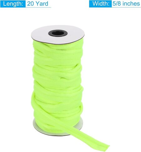 MECCANIXITY Piping Cord Trim 65 Yards 1/2 Inch Piping Tape for Sewing DIY Crafting Fabric Edge Trim White in Kuwait