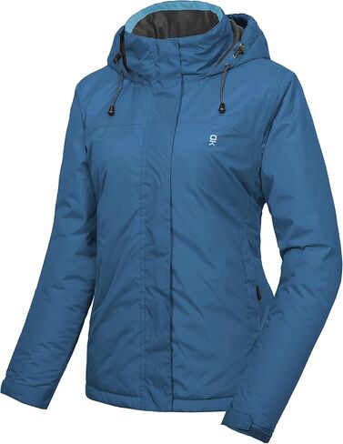 Little Donkey Andy Women's Waterproof Ski Snowboarding Jacket Windproof Warm Coat with Detachable Hood in Saudi Arabia