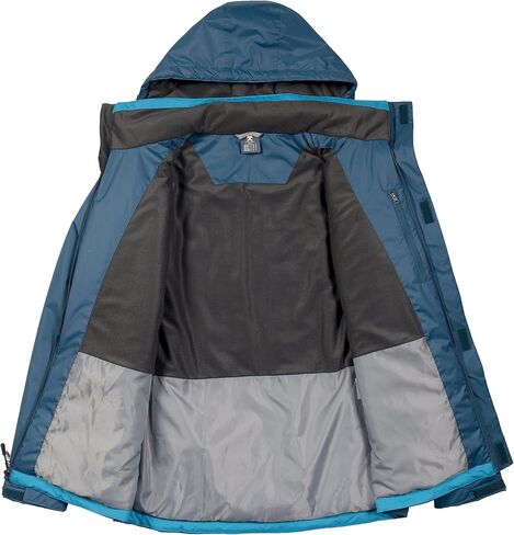 Little Donkey Andy Women's Waterproof Ski Snowboarding Jacket Windproof Warm Coat with Detachable Hood in Saudi Arabia