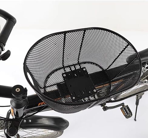 Dog Bike Carrier Seat for Small Dogs, Adjustable Bike Mount with Safety Tether for Dog Ride in Kuwait