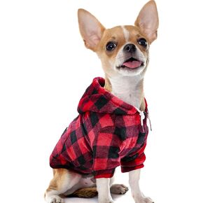 SlowTon Dog Hoodie Tie Dye - Warm Dog Sweater Hoodies with Pocket, Fall Winter Dogs Coat Jacket Pet Outfit Puppy Hooded Sweatshirt Clothes for Small Medium Large Dogs (Blue,L) in Saudi Arabia