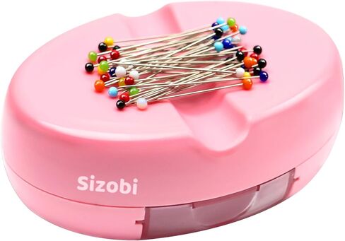 Sizobi Magnetic Pin Holder, Magnetic Pin Cushions for Sewing, Sewing Needle Magnetic Quilting Pins Holder Organizer, Magnetic Bobby Pin Holder, Magnetic Paper Clip Holder(Sewing pins not Included) in Kuwait