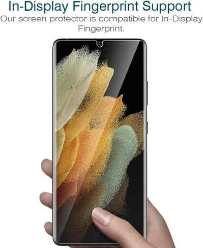LK 3 Pack لـ Samsung Galaxy S20 Plus Protector [Not Glass] إصدار جديد لدعم فقاعة إلغاء تأمين بصمات الأصابع ، مع أداة تثبيت سهلة ، وتغطية أقصى منحنية ثلاثية الأبعاد لـ S20 Plus 6.7 بوصة in Kuwait