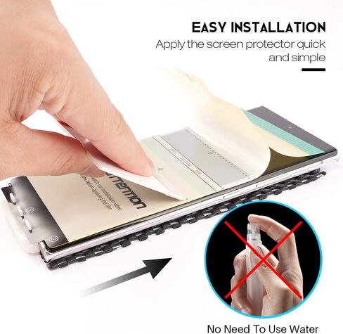 LK 3 Pack لـ Samsung Galaxy S20 Plus Protector [Not Glass] إصدار جديد لدعم فقاعة إلغاء تأمين بصمات الأصابع ، مع أداة تثبيت سهلة ، وتغطية أقصى منحنية ثلاثية الأبعاد لـ S20 Plus 6.7 بوصة in Kuwait