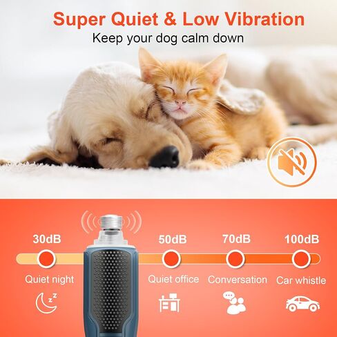 Dog Nail Grinder 7-Speed & 360° LED Light, Professional Pet Nail Grinder for Dogs and Cats, Electric Dog Nail Trimmer Painless Paws Grooming & Smoothing Tool for Large Small Dogs Cats Pets in Kuwait