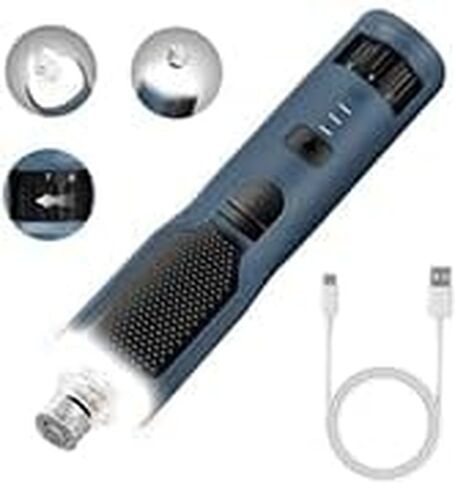 Dog Nail Grinder 7-Speed & 360° LED Light, Professional Pet Nail Grinder for Dogs and Cats, Electric Dog Nail Trimmer Painless Paws Grooming & Smoothing Tool for Large Small Dogs Cats Pets in Kuwait
