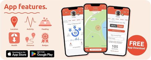 Cat dogTracker GPS，Bluetooth Tracker, Waterproof No Monthly Fee Advanced Tracking Solution Smart Collar for Pet Safety Ideal Small Large Cats Phone Finder. Both iOS and Android Compatible. in Saudi Arabia