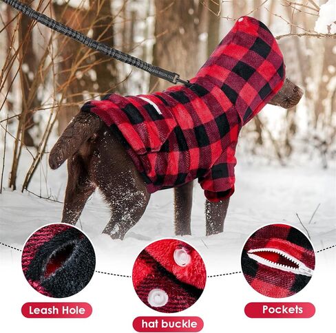 SlowTon Dog Hoodie Tie Dye - Warm Dog Sweater Hoodies with Pocket, Fall Winter Dogs Coat Jacket Pet Outfit Puppy Hooded Sweatshirt Clothes for Small Medium Large Dogs (Blue,L) in Saudi Arabia