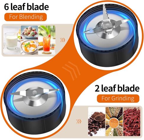 900W Blender for Smoothies, Personal Blender for Shakes and Ice Crushing for Kitchen with 3 Portable Cups, Single Serve Smoothies Maker for Juices, Frozen Drinks in Saudi Arabia