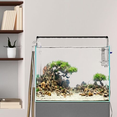 Ultum Nature Systems CO2 Drop Checker - Glass CO2 Drop Checker for Aquarium, CO2 Aquarium Kit with Solution, CO2 Monitor Complete Set for Planted Aquariums - Drop Checker Hang on Edge Mount (HD) in Saudi Arabia