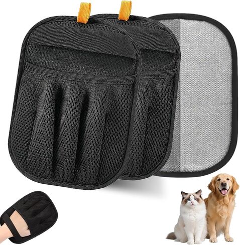 Pet Hair Remover Glove, Pet Hair Remover for Laundry, ReusableElectrostatic Dog Cat Hair Removal Gloves for Furniture in Saudi Arabia
