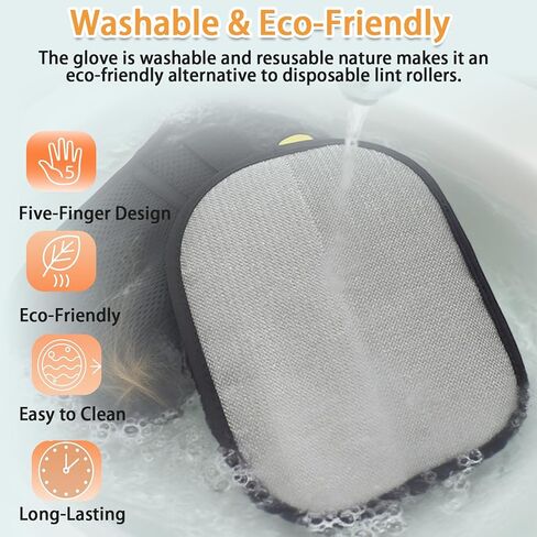 Pet Hair Remover Glove, Pet Hair Remover for Laundry, ReusableElectrostatic Dog Cat Hair Removal Gloves for Furniture in Saudi Arabia
