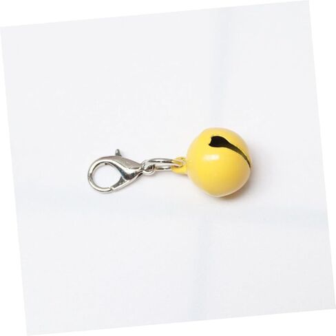 20Pcs Colorful Pet Bells for Dog and Cat Collars Decorative DIY Charms with Keychain Clip Durable Pendant Accessories for Customizing Pet Accessories in Saudi Arabia