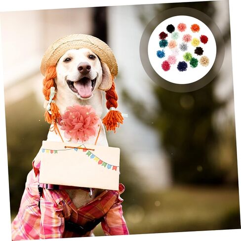 20pcs Pet Supplies Dogs Collar Flower Chiffon Decor Beautiful Styles Comfortable Breathable Collar Flowers in Saudi Arabia