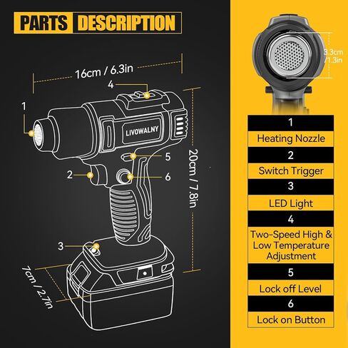 LIVOWALNY Battery Adapter 20v for Craftsman V20 Cordless Tools Blower, Drill to Works for DeWalt 20V MAX Lithium Batteries, to Works for Milwaukee M18 18V Battery in Kuwait