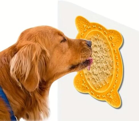 Pet Licking Mat Creative Dog Slow Food Mat Placemat Suction Cup, Slow Food Bowl, Green in Saudi Arabia