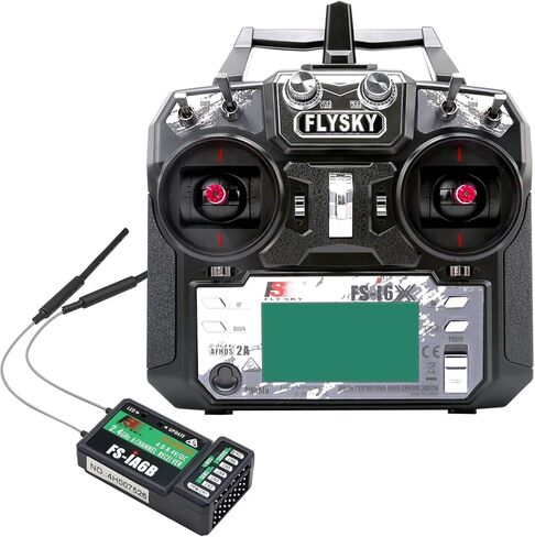 Flysky FS-iA6B Receiver 6-Channel 2.4G PPM Output with iBus Port Compatible Flysky FS-i4 FS-i6 FS-i6X FS-i10 Transmitter in Saudi Arabia